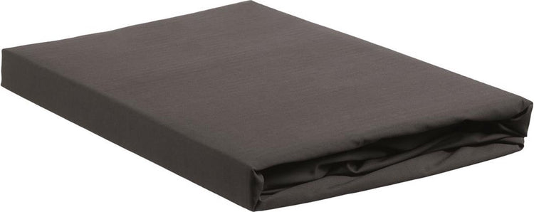 Beddinghouse – Perkal-Baumwolle – Spannbettlaken mit Topper – 90 x 210 cm – Anthrazit