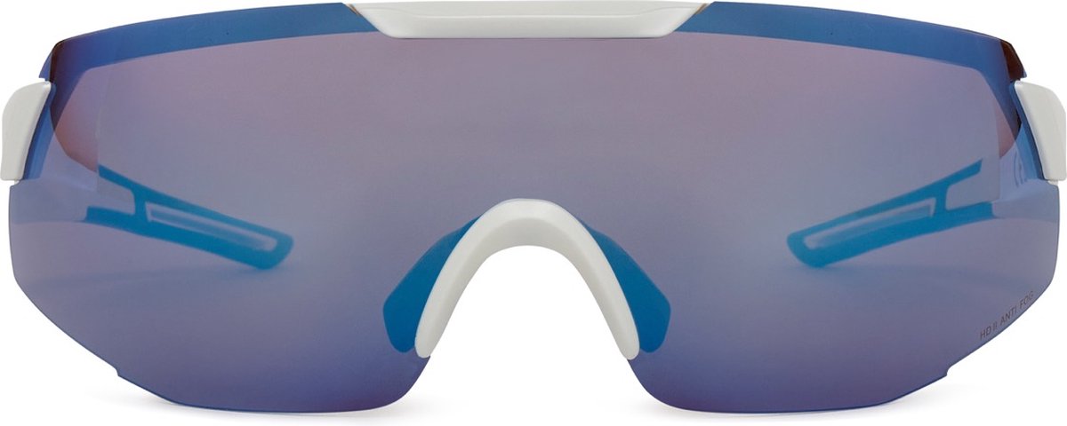 Agu Pride HDII - Sportbrille - Fahrradbrille - UV400-Schutz - Weiß
