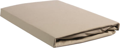Perkal-Baumwolle von Perkal – Spannbettlaken – 180 x 200 – Sand