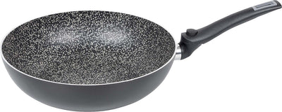 Bo-Camp – Wok-Pfanne – drehbar – klappbarer Pfannengriff – ø 28 cm