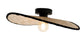 Eglo Marywell Deckenleuchte – E27 – 50 cm – Schwarzbraun – Holz