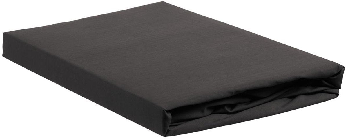 Ambiante Baumwolle – Topper-Spannbettlaken – 80 x 200 – Anthrazit