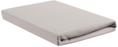 Beddinghouse – Jersey – geteilter Topper – Spannbetttuch – 180 x 220 cm – hellgrau
