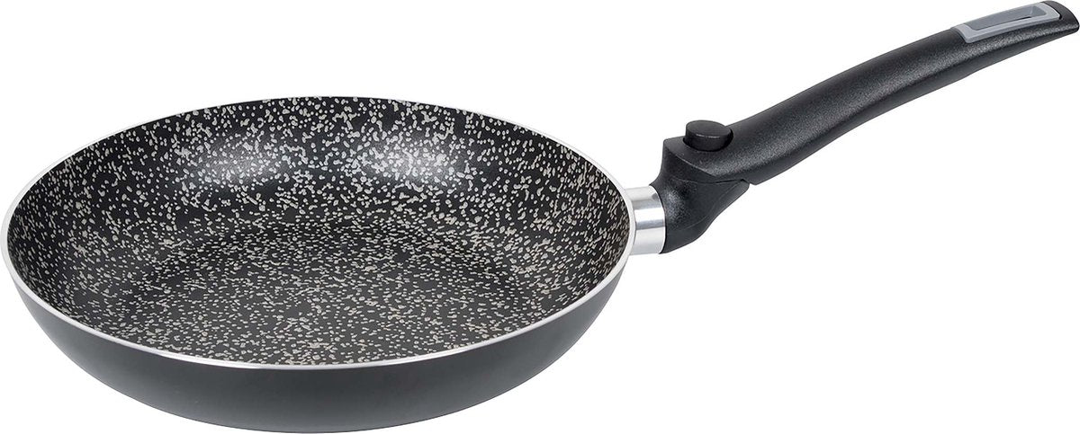 Bo-Camp – Bratpfanne – drehbar – klappbarer Pfannengriff – ø 24 cm