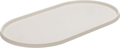 Entworfen von Lotte Oona Tischset Hund Katze – Tischset Futternapf – spülmaschinenfest – Silikon – Beige – 45 x 25 x 1,5 cm