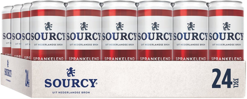Sourcy Red Sleek Dose (24x 33cl)