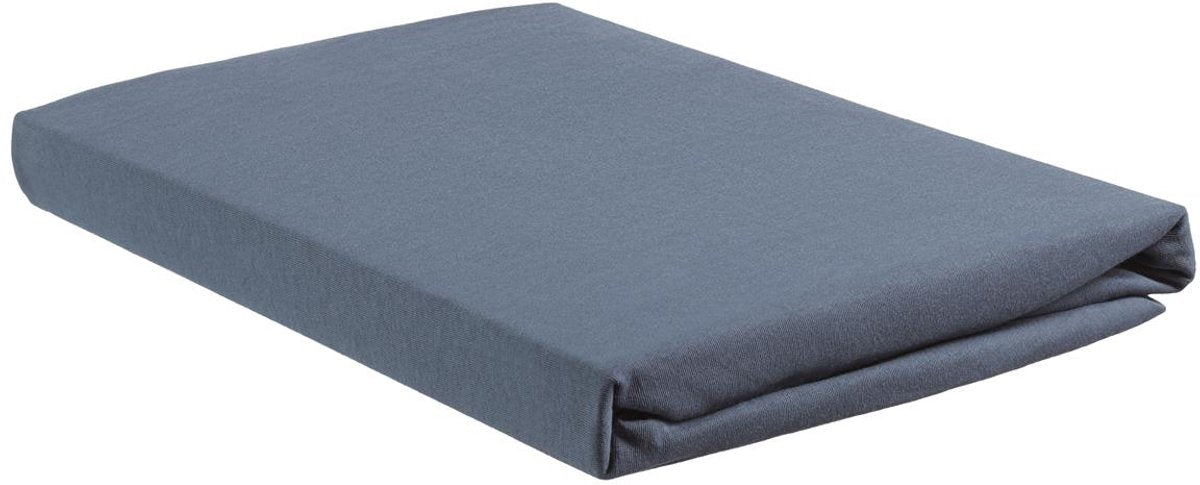 Beddinghouse – Jersey – Spannbettlaken – 160 x 220 cm – blau