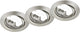 Trio Jura - Einbaustrahler - Nickel matt - exkl. 3x GU10 3w - schwenkbar - Deckenmontage - rund