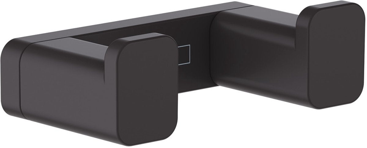 Hansgrohe addstoris Doppel-Handtuchhaken mattschwarz