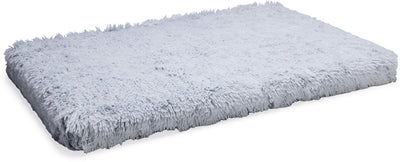 Beeztees Siba - orthopädisches Hundekissen - flauschig - grau - 100x70x9 cm - Größe L -