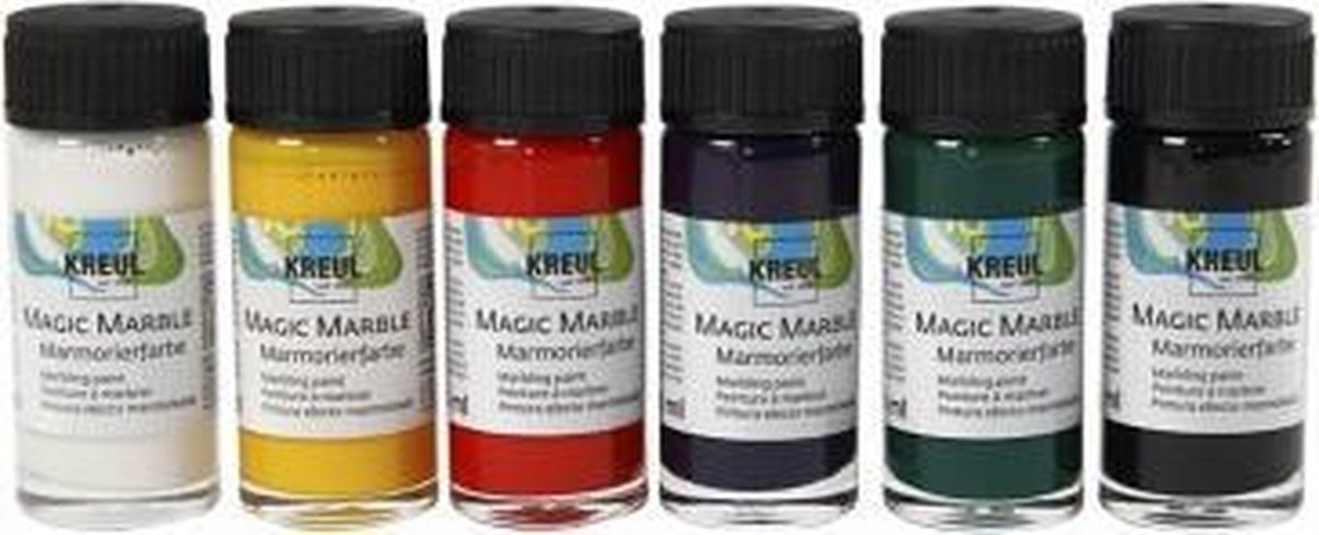 Creativ Company Marble Paint, 6x20ml