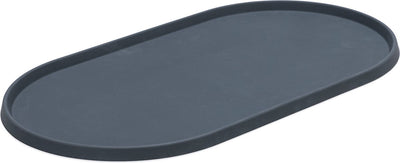 Designed by Lotte Oona Tischset Hund Katze – Tischset Futternapf – spülmaschinenfest – Silikon – Anthrazit – 45x25x1,5 cm