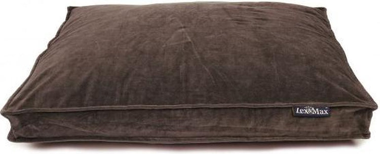 Lex Max Royal Velvet – Hundekissen – Laufstallbett – Schokolade – 75 x 50 cm