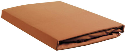 Ambiante – Baumwolle – Spannbettlaken – 140 x 200 cm – Orange