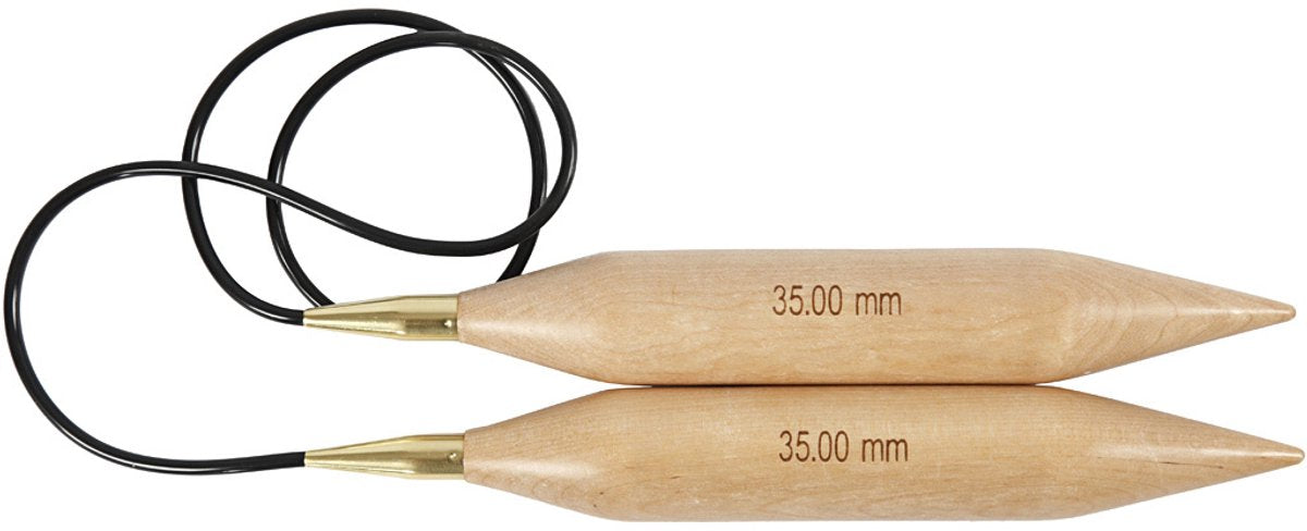 Creativ Company Rundstricknadeln, L: 150 cm, Stärke 35 mm, 1 Stück