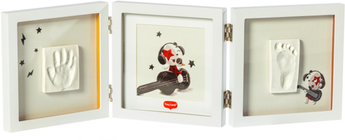 Tiny Love Doppelrahmen, weiße kleine Kreationen