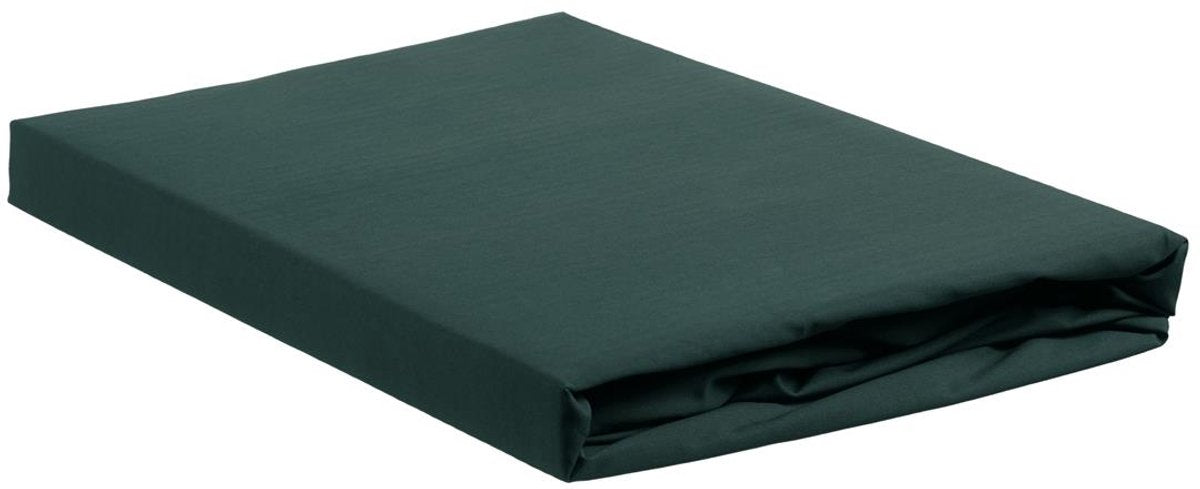 Ambiante – Baumwolle – Spannbettlaken – 180 x 220 cm – grün