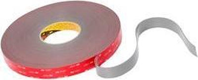 3 m vhb GPH-Serie – doppelseitiges Klebeband – hohe Temperaturbeständigkeit – 12 mm x 33 m