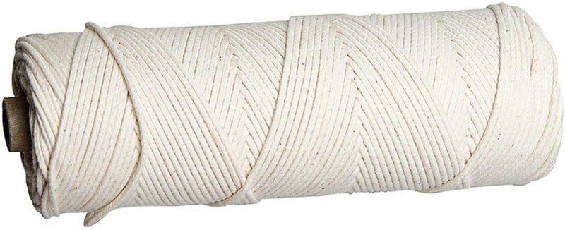 Creativ Company Docht für Bienenwachsplatten, zur Verwendung mit Kerzen aus Bienenwachsplatten, Größe 3, Dicke 2-3 mm, 100 g, 80 m 1 Rolle