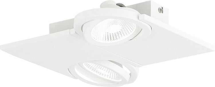 Eglo Design Brea - Spot - 2 Lichter - Weiß, klar