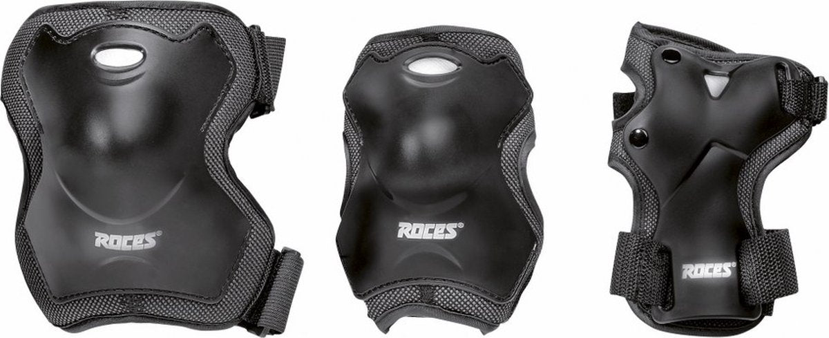 Skate-Schutzset Super Unisex Schwarz Größe S 6-teilig