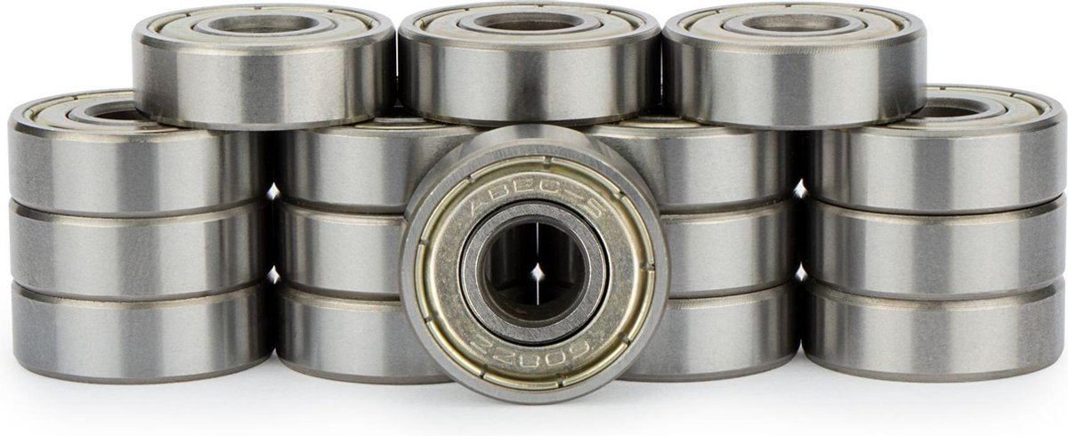 Nijdam Kugellager – ABEC 5 Chrom – 16 Stück – Chrom