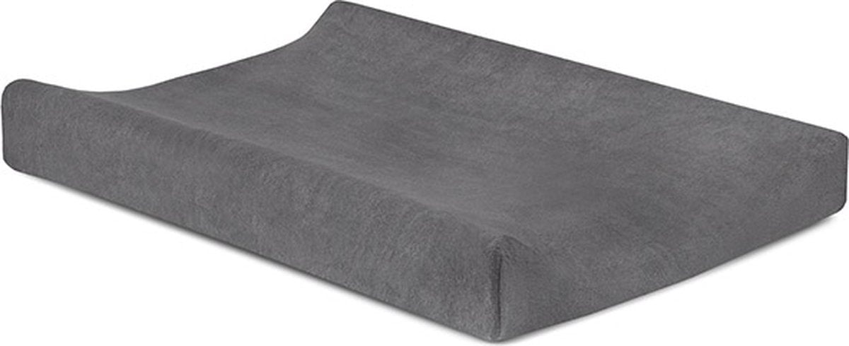 Jollein Wickelauflagenbezug Frottee 50x70cm – Sturmgrau