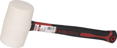 Kreator – Handwerkzeuge – krt904105 – Gummihammer – 700 g – Faser – weiß