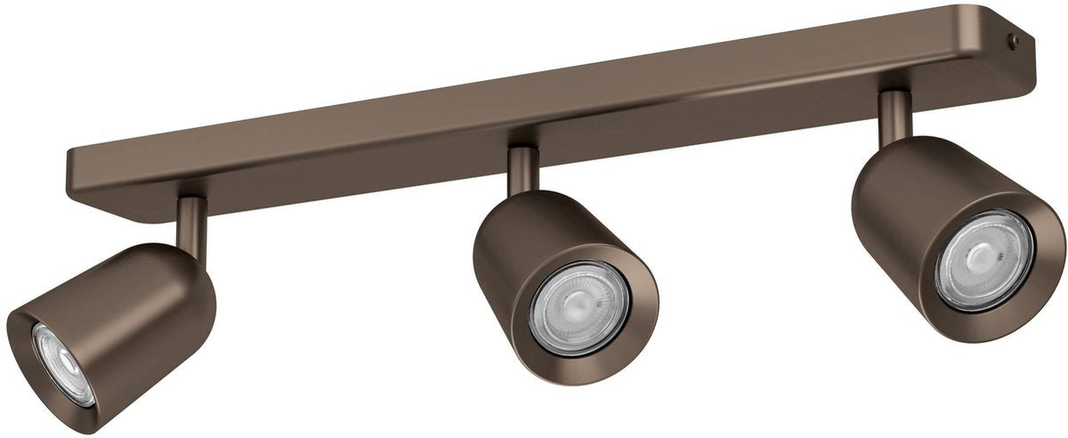 Eglo Camaldoli Spot – gu10 – 52 cm – dunkle Bronze – neigbar