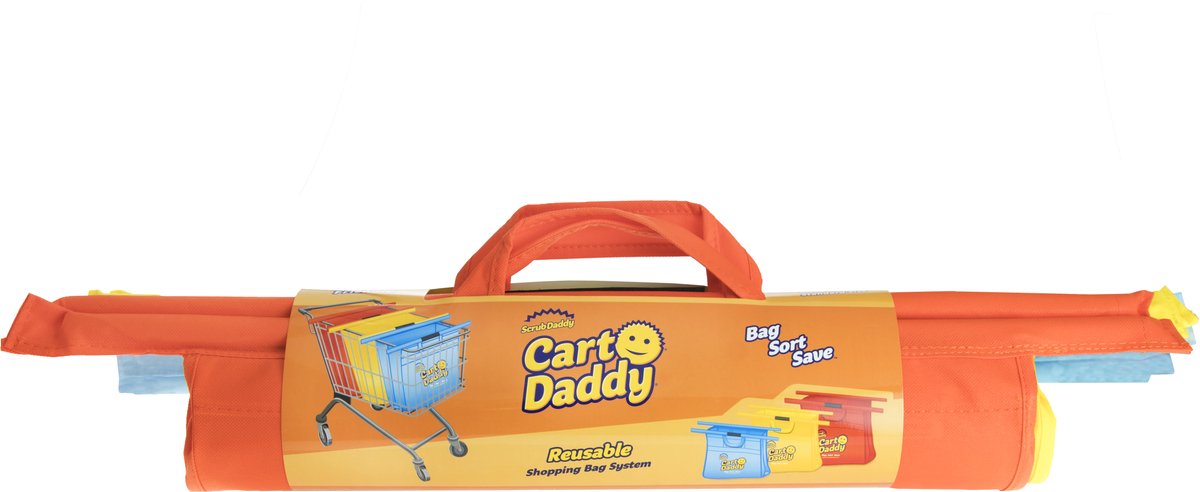 Scrub Daddy faltbares Taschensystem – Organisieren Sie Ihre Einkäufe