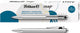 Pelikan Kugelschreiber Snap Metallic K10 Silber Blister