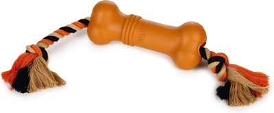 Beeztees Sumo Fit Bone – Hundespielzeug – Gummi – Orange – 20 x 6 x 6 cm