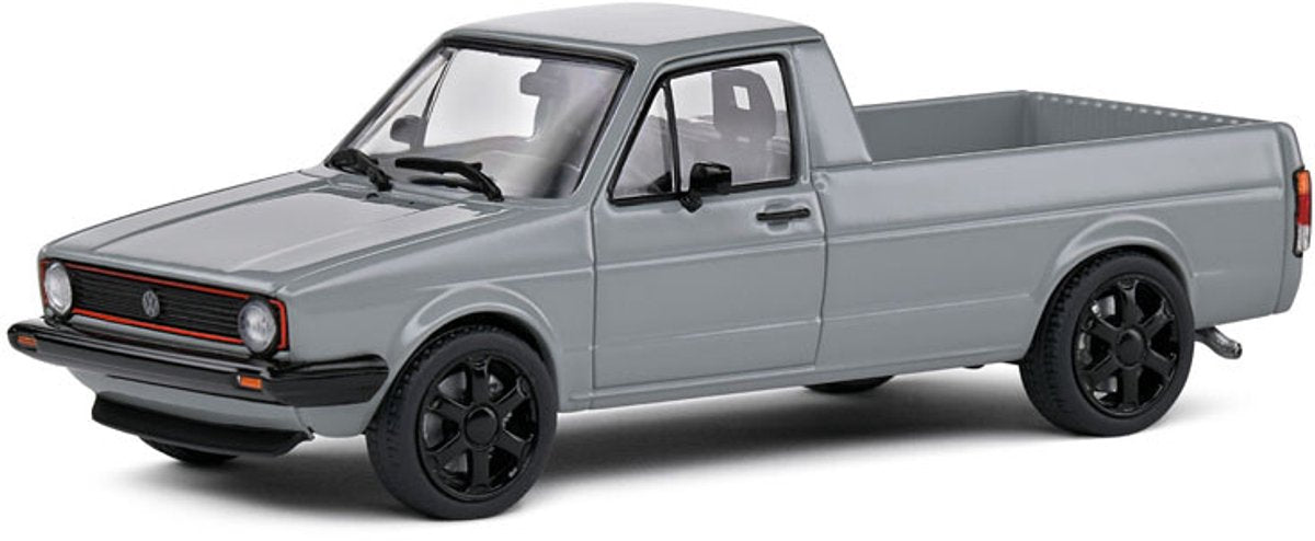 Solido VW Caddy MK 1 Pick-up '82, grau - 1:43