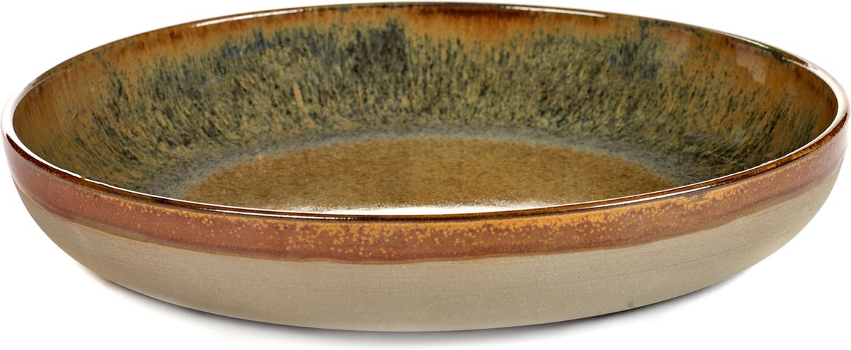 Serax - Sergio Herman Surface - Servierschale M - Indi Grey - 32 ø