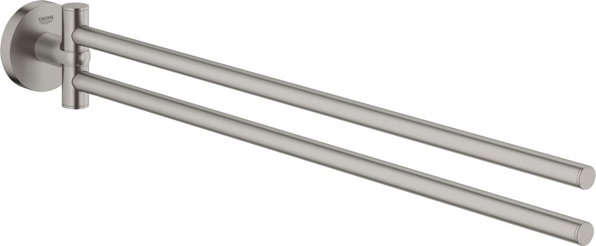 Grohe Start Handtuchhalter - Supersteel (Edelstahloptik)