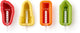 Lékué Eisformen ikonisch - 4 Stk. - gemischt