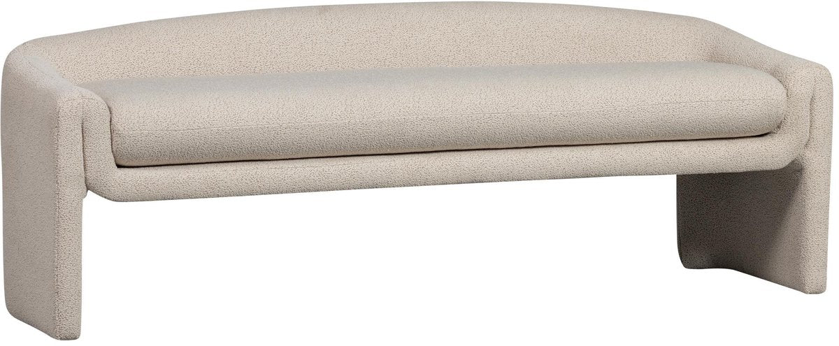 Woood Zone Bank – Polyester – Beige – 58 x 160 x 55