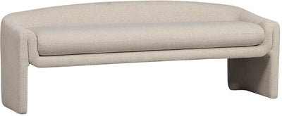 Woood Zone Bank – Polyester – Beige – 58 x 160 x 55