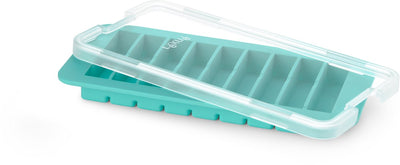 Lékué Eiswürfelform – mit Deckel – Stäbchen – Türkis