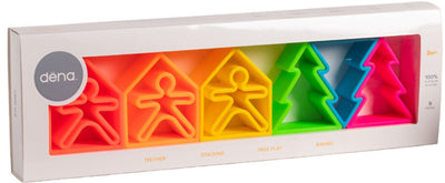 Dena dëna neon - Kinder-, Haus- und Baumset.