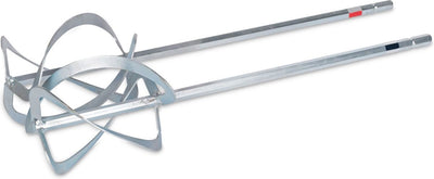 Kreator krt050011 Doppelrührer-Betonmischer – Sechskant 13 – Farbmischer – 2 x d120 mm
