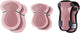 Globber 3er-Pack Schutzset – Junior-Schutz – XS – 6–10 Jahre – >25 kg – Pastellrosa – Knie, Ellenbogen, Handgelenk – für Roller, Skaten, Radfahren