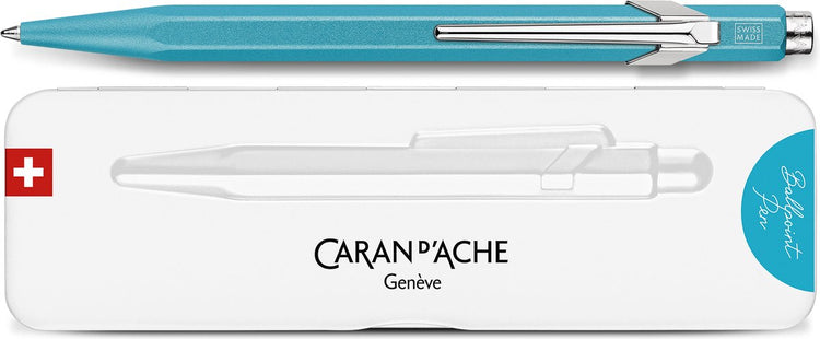 Caran d'ache colormat-x Kugelschreiber türkis