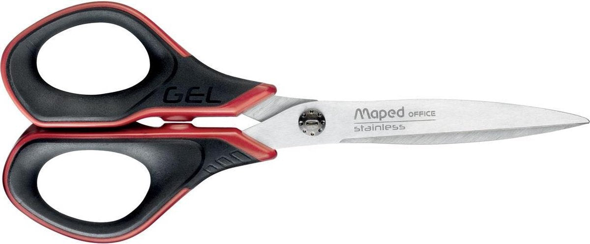 Maped Office Advanced Gelschere 17 cm – symmetrisch – Schwarz