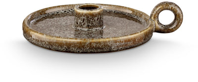 Vtwonen – Kerzenständer mit Ohr – grün – Keramik – 17,5 x 14 x 3 cm
