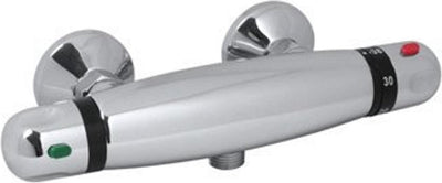 Plieger Verano - Thermostat-Duscharmatur - 15 cm Achsabstand - Chrom