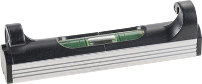 KWB-Schnurwasserwaage zum Richten von Schnüren bei Mauerwerks- und Pflasterarbeiten, 78 mm klein, mit Aluminiumfuß, ideal für Mauerwerksschnüre, nützlich für Fundament- und Terrassenbau
