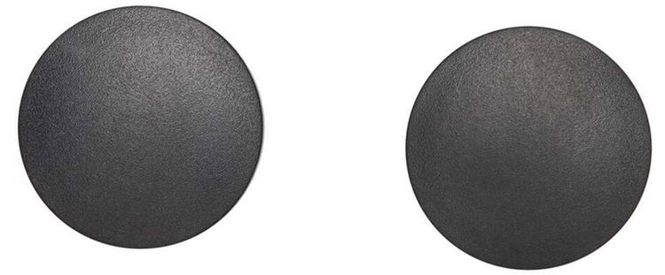 Maul Magnet massiv rund 2 Stück 2,5 kg Kunststoff Ferrit bruchsicher ø 3,8 x 1,55 cm schwarz
