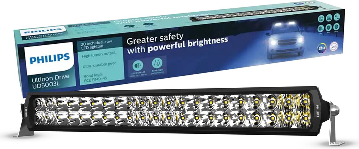 Philips Ultinon Drive 5003L 20 Zoll zweireihige LED-Lichtleiste