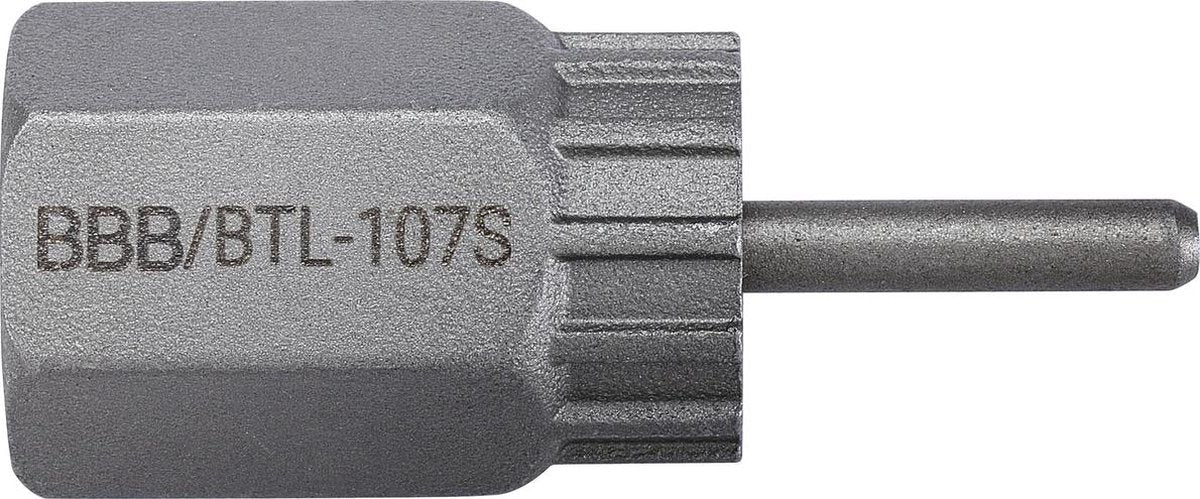 BBB Cycling Lockplug Kassettenentferner Shimano – mit Zentrierstift – Fahrradwerkzeuge BTL-107S